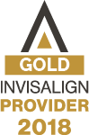 2018_gold  - Braces and Invisalign in South Elgin and Elmwood Park, IL - Nudera Orthodontics